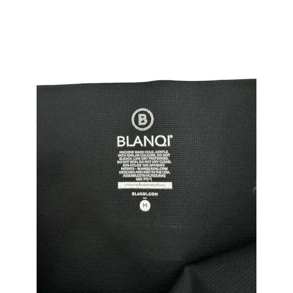 Blanqi recovery cropped black leggings size M - Picture 2 of 6